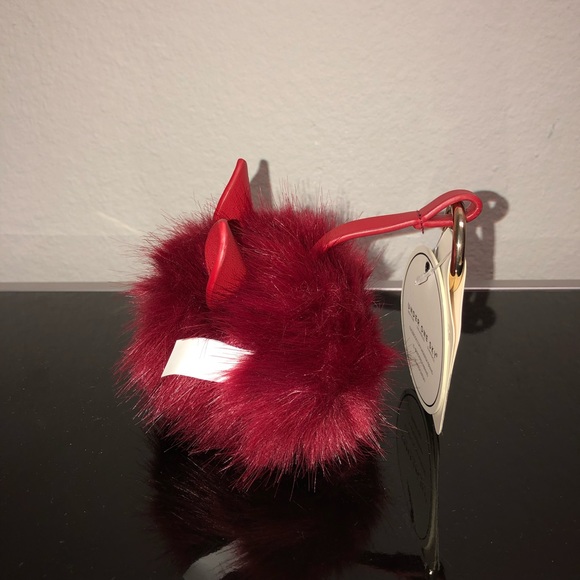 NWT Under One Sky Fluffy Furry Bag Charm - Picture 8 of 8